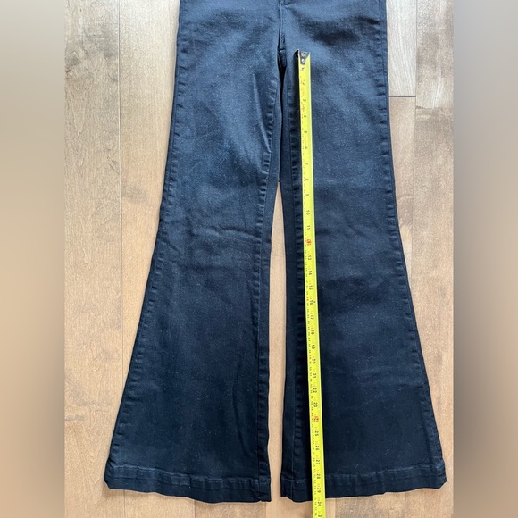 ROLLAS East Coast Flare Jeans Black - Picture 4 of 8